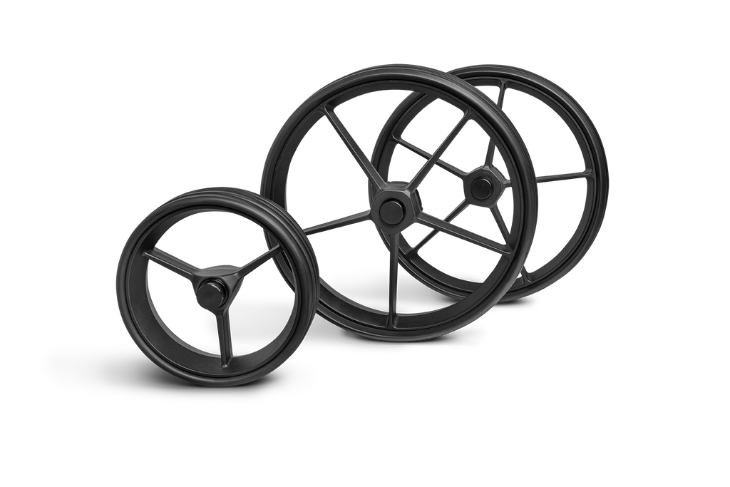 Wheels with Metal Locks
